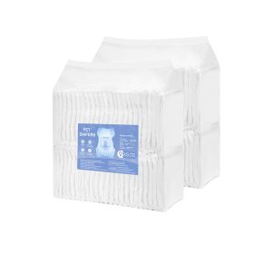 Disposable Dog Diapers, Super Absorbent Female Dog Diapers, 360° Leak-Proof Female Doggy Pet Diaper with Wetness Indicator for Heat Period, Training