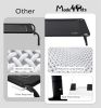 Outdoor Elevated Dog Bed for Large Dogs - Cooling Raised Pet Cot with Skid-Resistant Feet, Tool-Free Setup, Chew-Resistant Frame