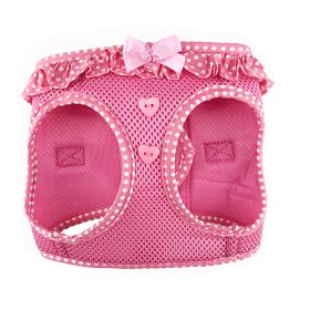 Pink Polka Dot Ruffle (Option: XX-Small)