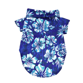 Hawaiian Camp Shirt - Vintage Hibiscus (Option: XX-Small)