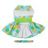 Pineapple Luau Dog Harness Dress