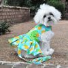 Pineapple Luau Dog Harness Dress