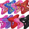 Wrap and Snap Choke Free Dog Harness - Paisley Purple