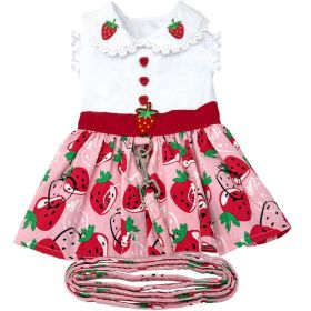 Strawberry Picnic  Harness Dress (Option: X-Small)